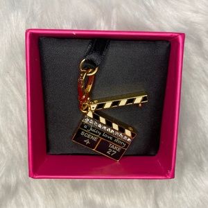 movie clapper board charm